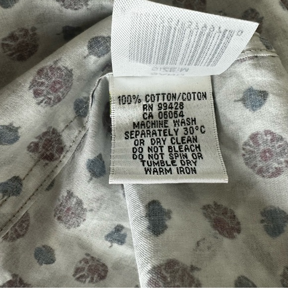 Bugatchi Abstract Print Button-Up Shirt - Picture 11 of 11